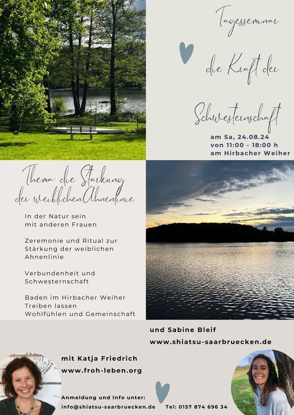 2024_08_Sabine Bleif Aufstellungen Naturcoaching Shiatsu Katja Friedrich Tanz und Bewegungspädagogik Flyer Hirbach